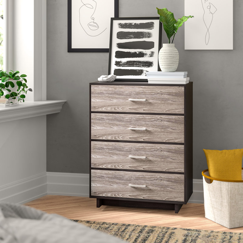 Zipcode Design Chicopee 4 Drawer Chest Reviews Wayfair