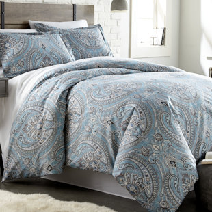 Blue Damask Comforters Sets You Ll Love In 2020 Wayfair