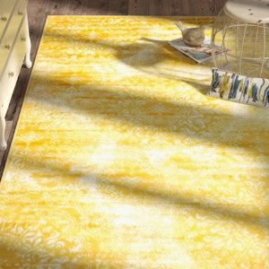 Brandt Indoor Yellow Area Rug