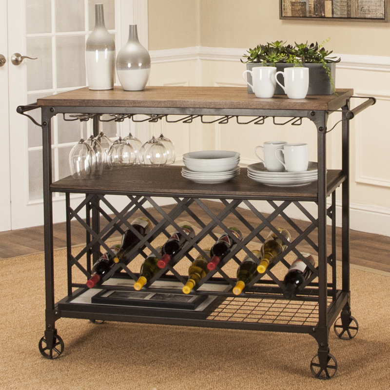 T Austin Design Billancourt Bar Cart Reviews Wayfair Default Name