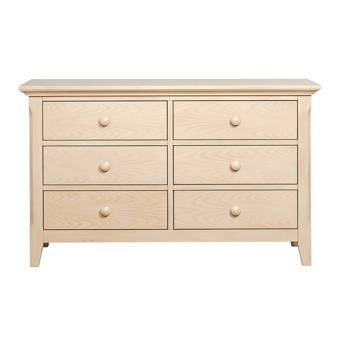 Baby Cache Overland 6 Drawer Double Dresser Wayfair