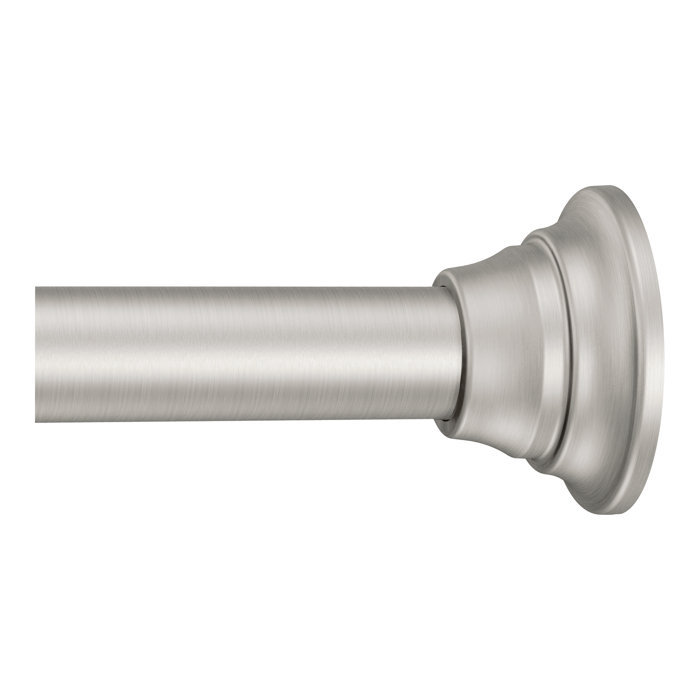 Moen 72 Adjustable Straight Tension Shower Curtain Rod Reviews