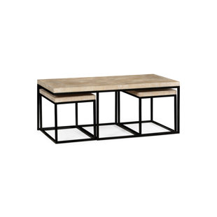 3 Piece Coffee Table Set by Jonathan Charles Fine Furniture Read Reviews