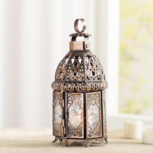 COPPER MOROCCAN CANDLE LAMP 