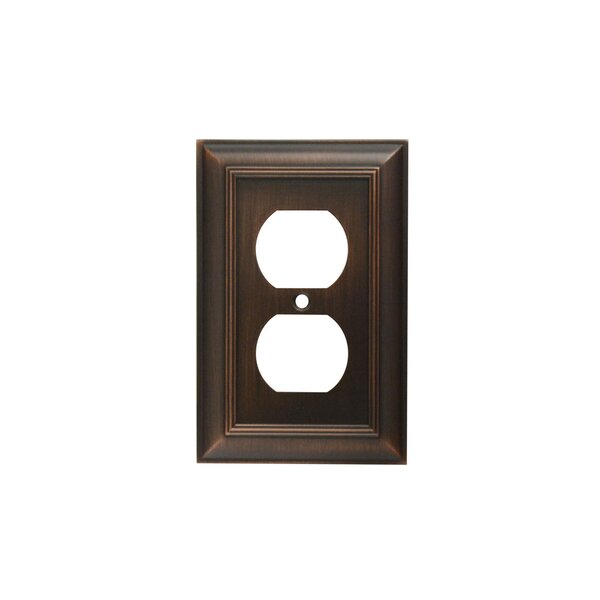 1-Gang Device Receptacle Wallplate Light Panel Cover Vintage Floral Pattern Single Outlet Wall Plate/Panel Plate/Cover 