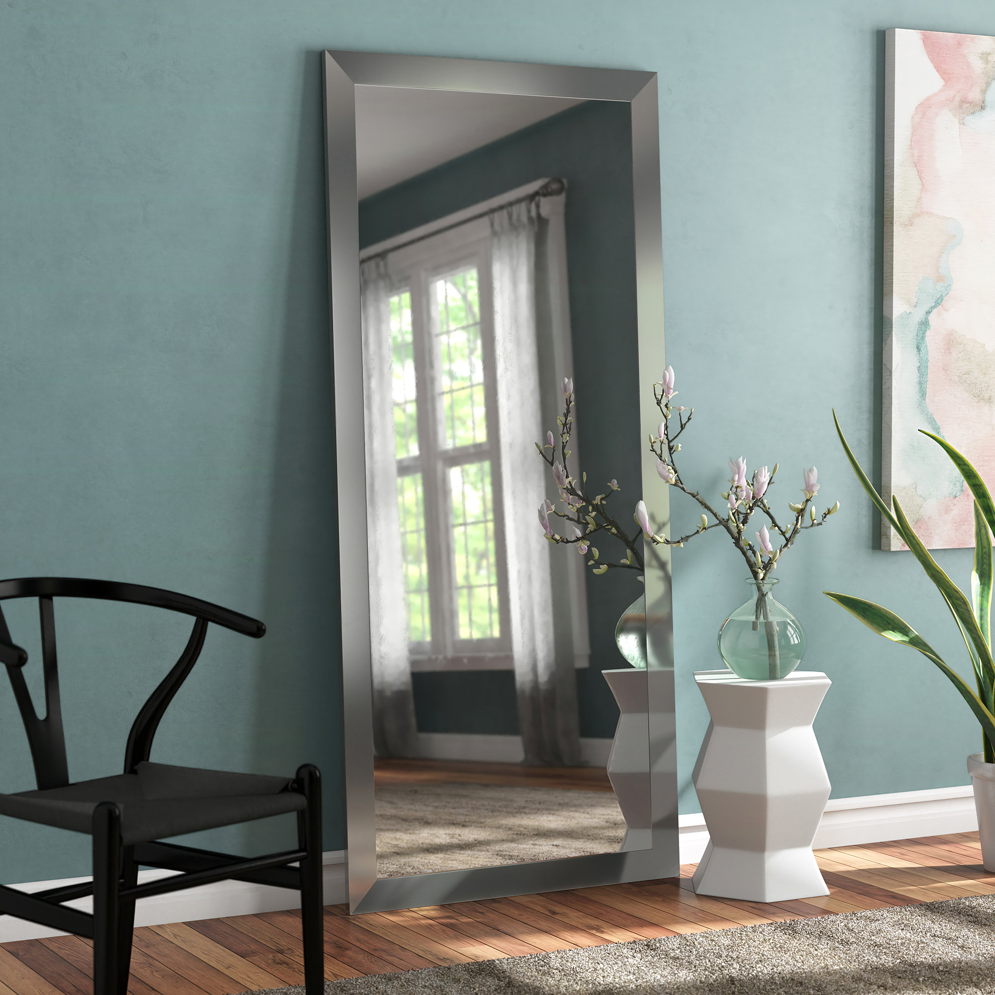 Brayden Studio Rines Modern And Contemporary Full Length Mirror