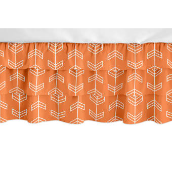 arrow crib skirt