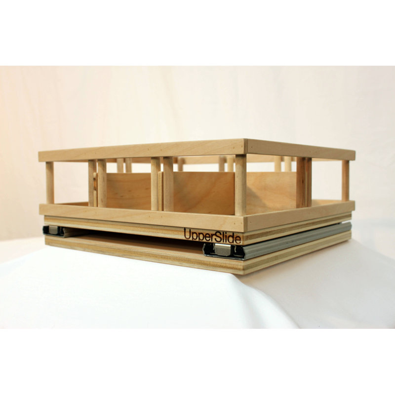 Rebrilliant Upper Cabinet Spice Rack Caddy Medium Pull Out ...