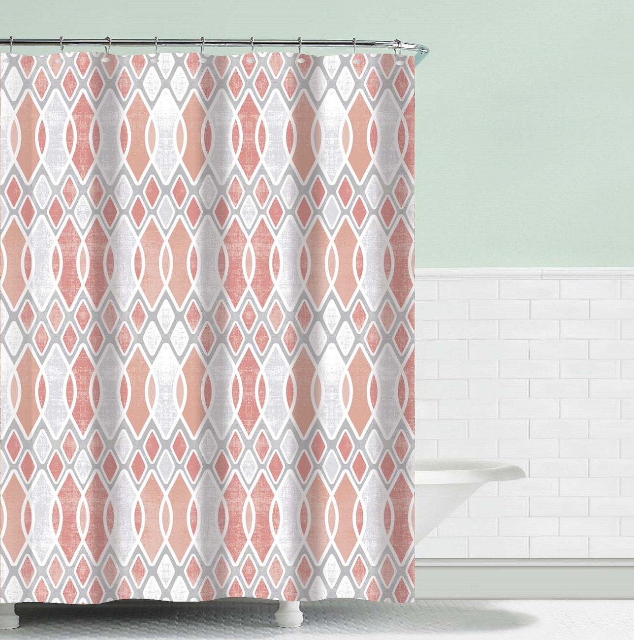 Ebern Designs Lesure Single Shower Curtain Reviews Wayfair