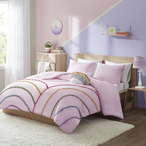 rainbow colored bedspreads