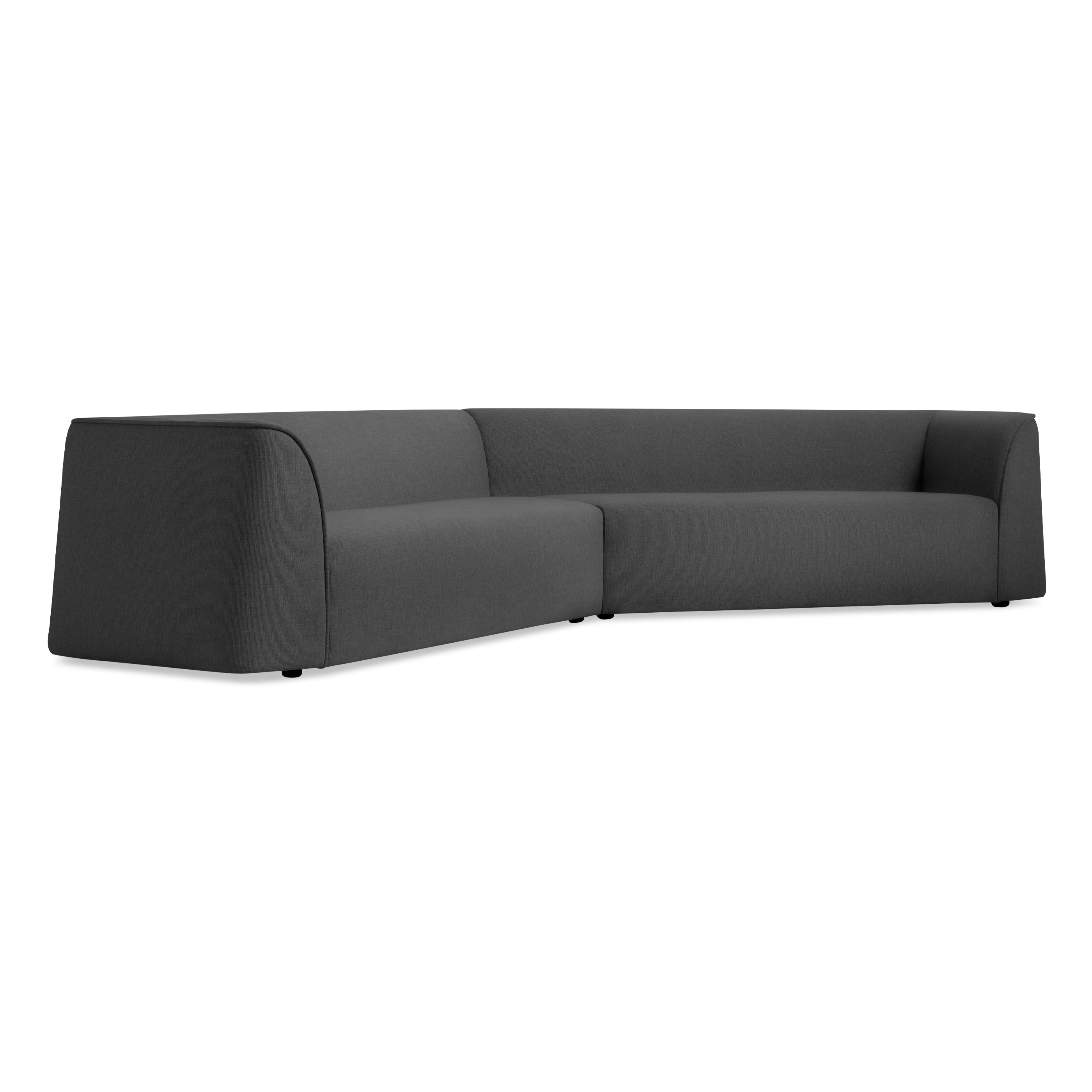 Blu Dot Thataway Angled Sectional Sofa & Reviews Wayfair