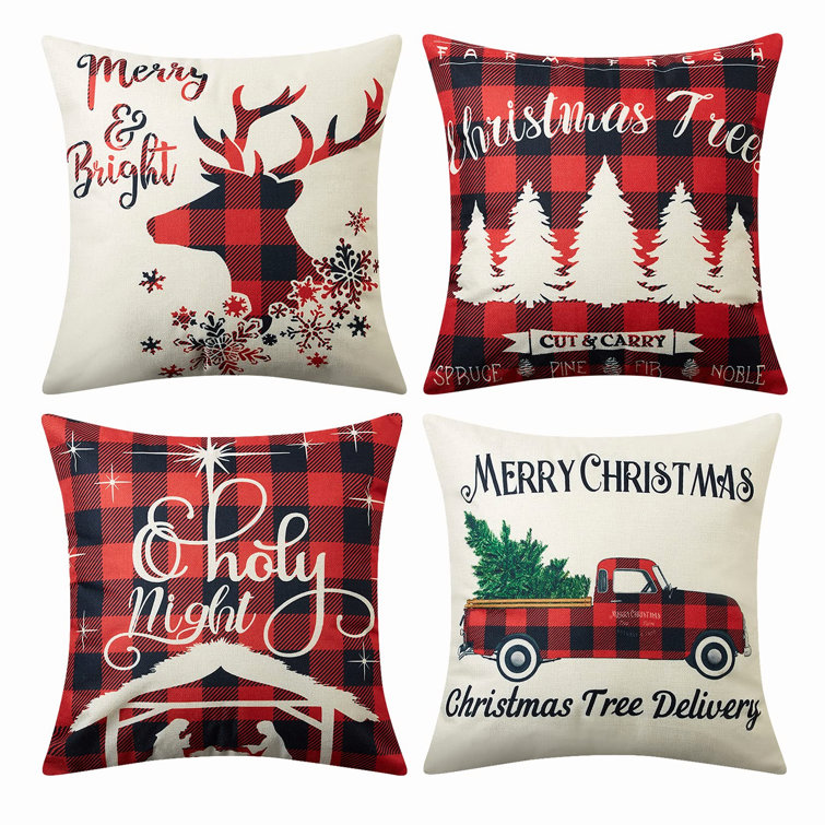 GTEXT Merry Christmas Throw Pillow Cover Christmas Buffalo Check Tree Pillow Cover Farmhouse Christmas Cuhion Cover Farmhouse Xmas Decor 20x12 inch Outdoor Pillow Cushion,Sofa GTEXT Merry Christmas Throw Pillow Cover Christmas Buffalo Check Tree Pillow Cover Farmhouse Christmas Cuhion Cover Farmhouse Xmas Decor 20x12 inch Outdoor Pillow Cushion,Sofa