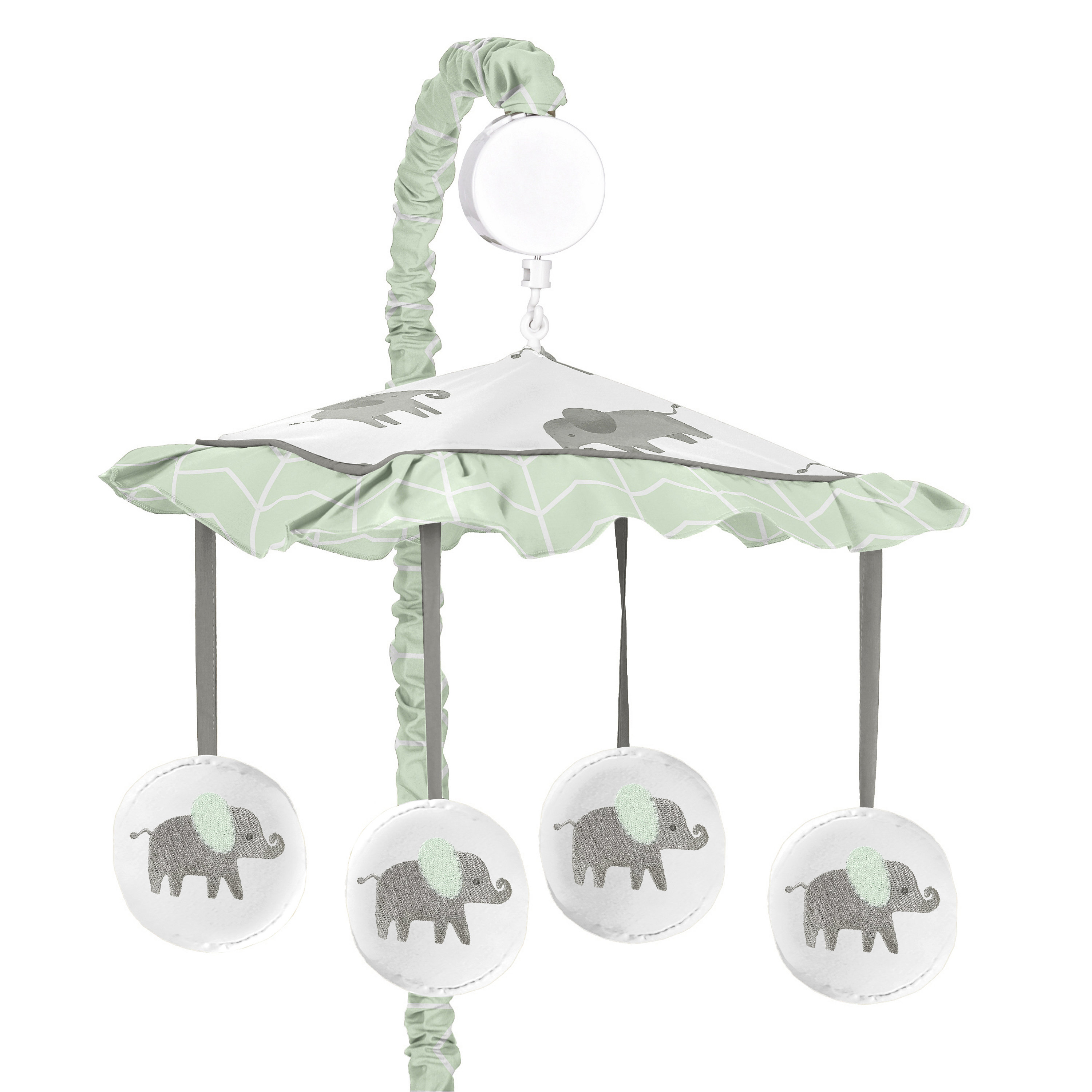 Sweet Jojo Designs Elephant Musical Mobile & Reviews Wayfair