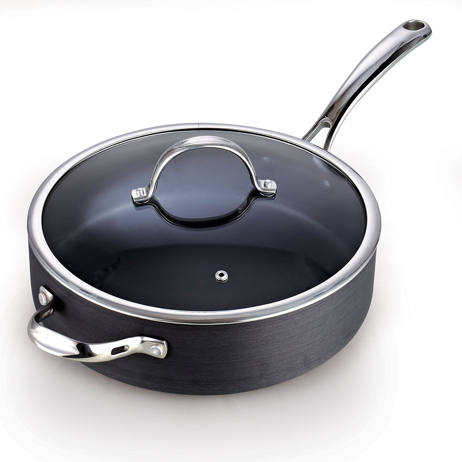 cooks frying pan