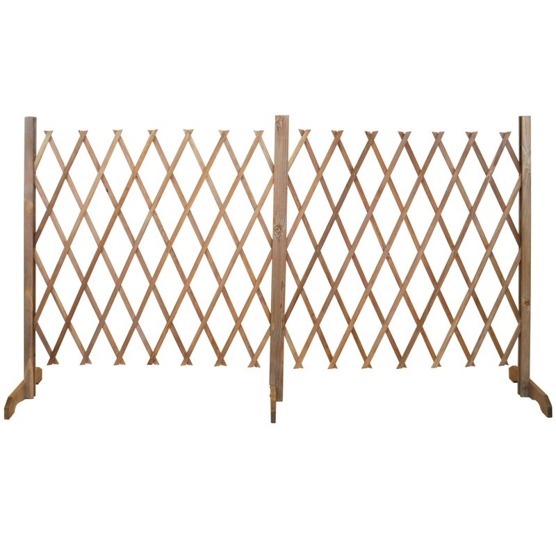 outdoor wood lattice panels