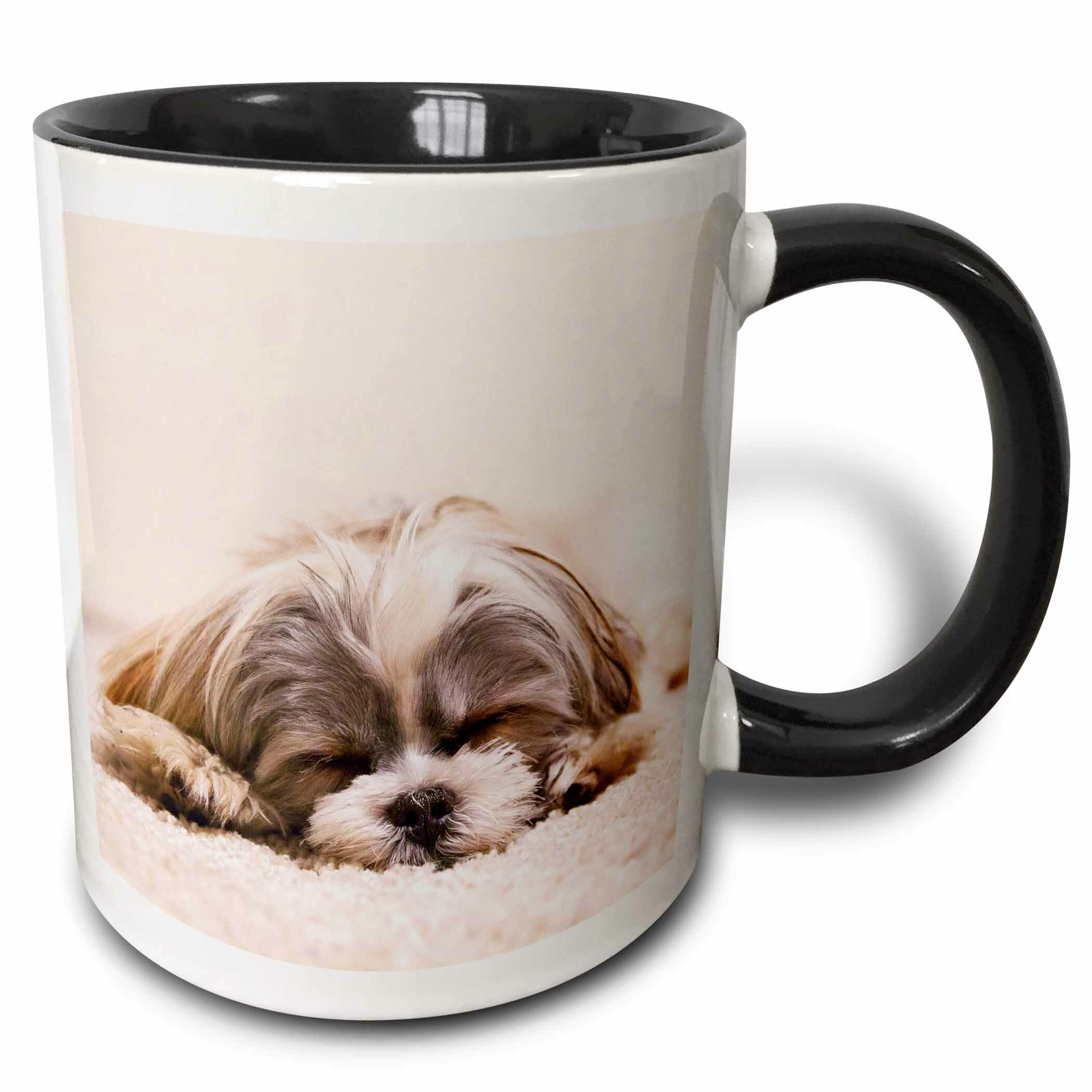 DAD-191MG Shih-Tzu Dog 'Love You Dad' Coffee/Tea Mug Christmas Stocking Filler
