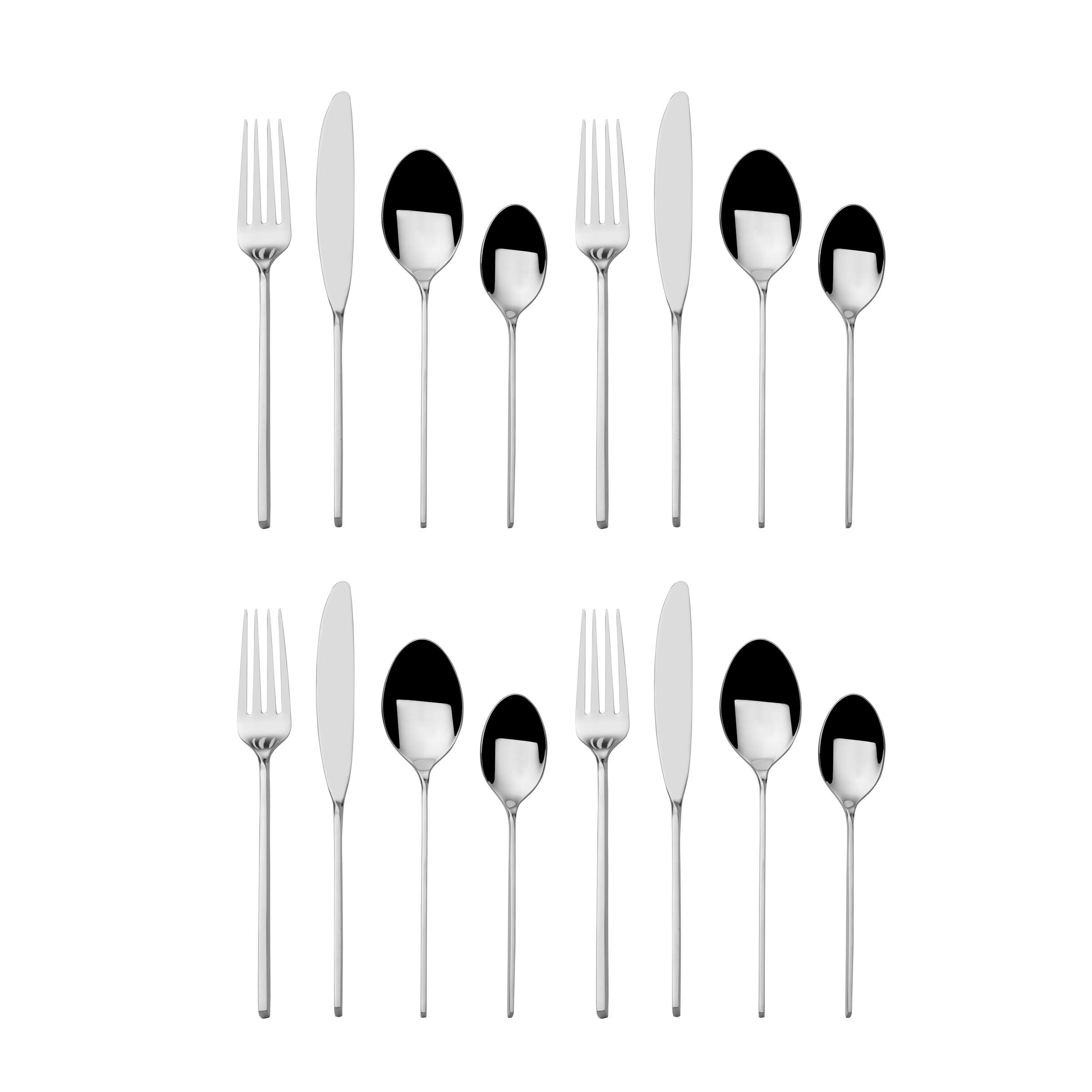 Towle Living Stainless Steel Flatware Set Service for 4 Wayfair