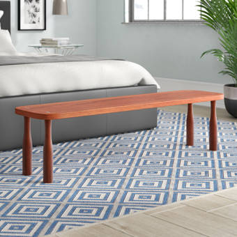 Union Rustic Stamey Manufactured Wood Bench Reviews Wayfair