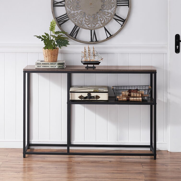 modern console table