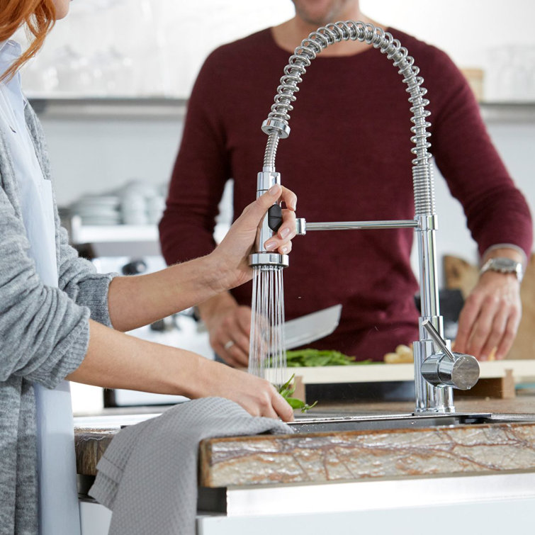 Blanco Meridian Semi-Pro Pull Down Single Handle Kitchen ...