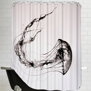 That's No Moon (Print) Shower Curtain