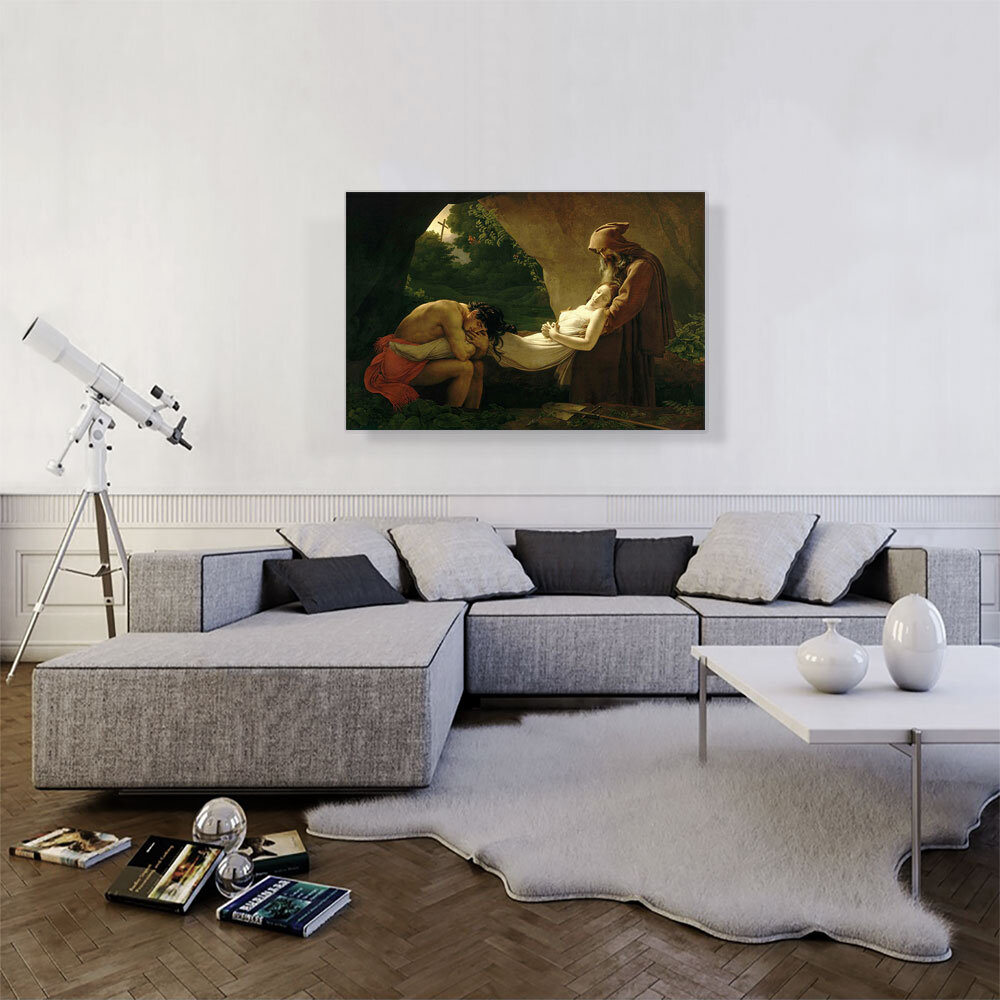 ARTCANVAS The Tomb Of Atala 1808 by - Wrapped Canvas Print | Wayfair