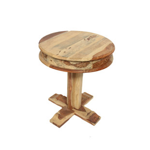 Lemoine Sheesham End Table by August Grove New