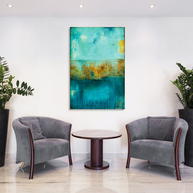 Glass Wall Decoration - 'Castle Court' Print on Glass