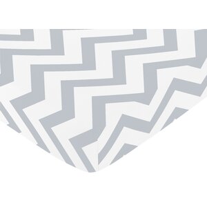 Chevron Fitted Crib Sheet