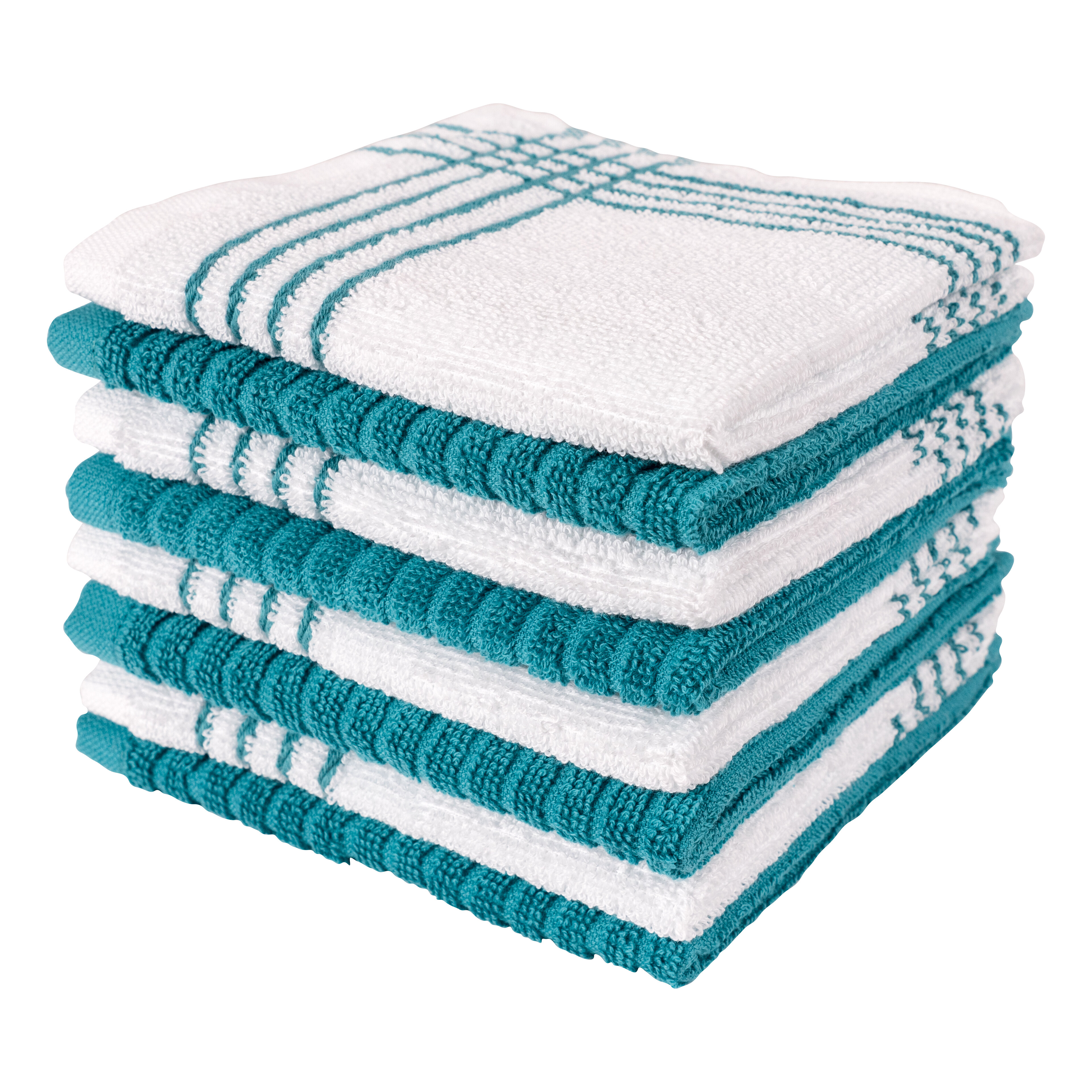 Tea Towel 100/% Cotton Kitchen Tea Towels Set Hand Dish Cloth /& Terry Towels Sets Mix Colour, 10