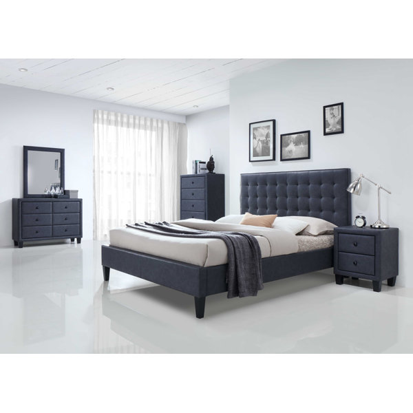 Homeroots Queen Standard Configurable Bedroom Set Reviews Wayfair