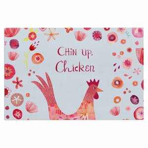 'Chin Up, Chicken' Doormat