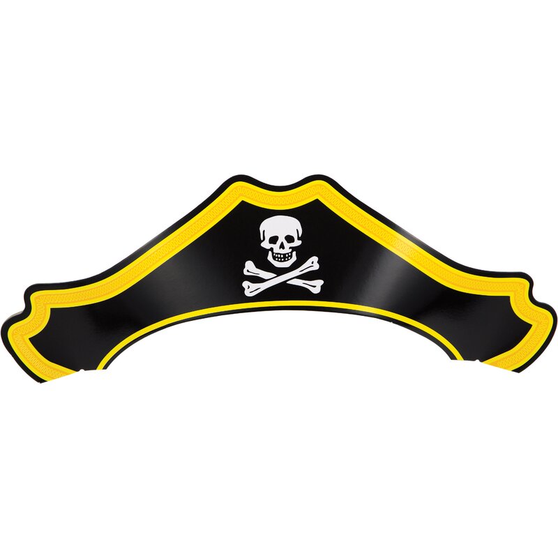 Creative Converting Pirate Hat Paper Disposable Party Favor Wayfair