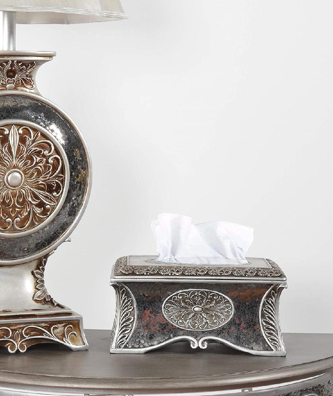 Orchids Aquae Mosaic Tissue Box Cover Wayfair