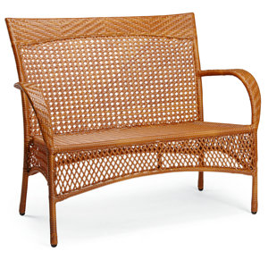 Gartenbank Pia aus Polyrattan von Kampen Living