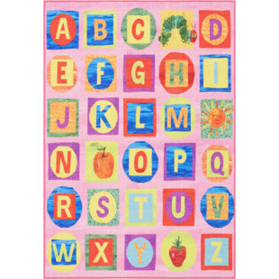 Kids Rugs You Ll Love Wayfair Abcs Educational Pink Area Rug