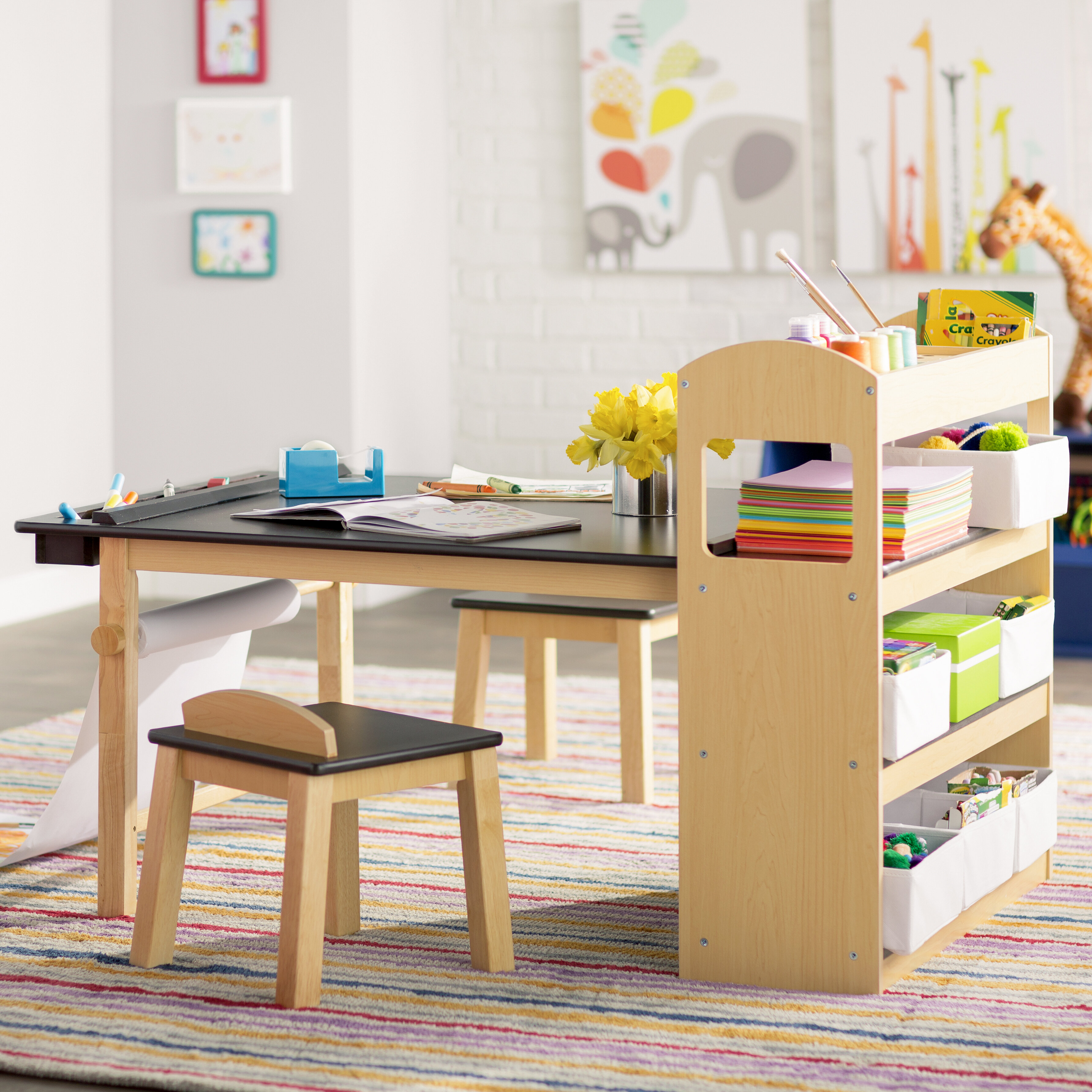 kids table and chair set