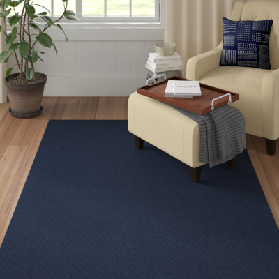 Lomax Tufted Indigo Area Rug