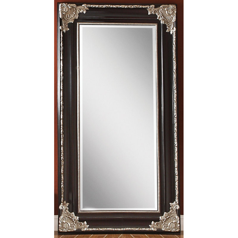 Astoria Grand Ottley Floor Traditional Beveled Full Length Mirror Wayfair