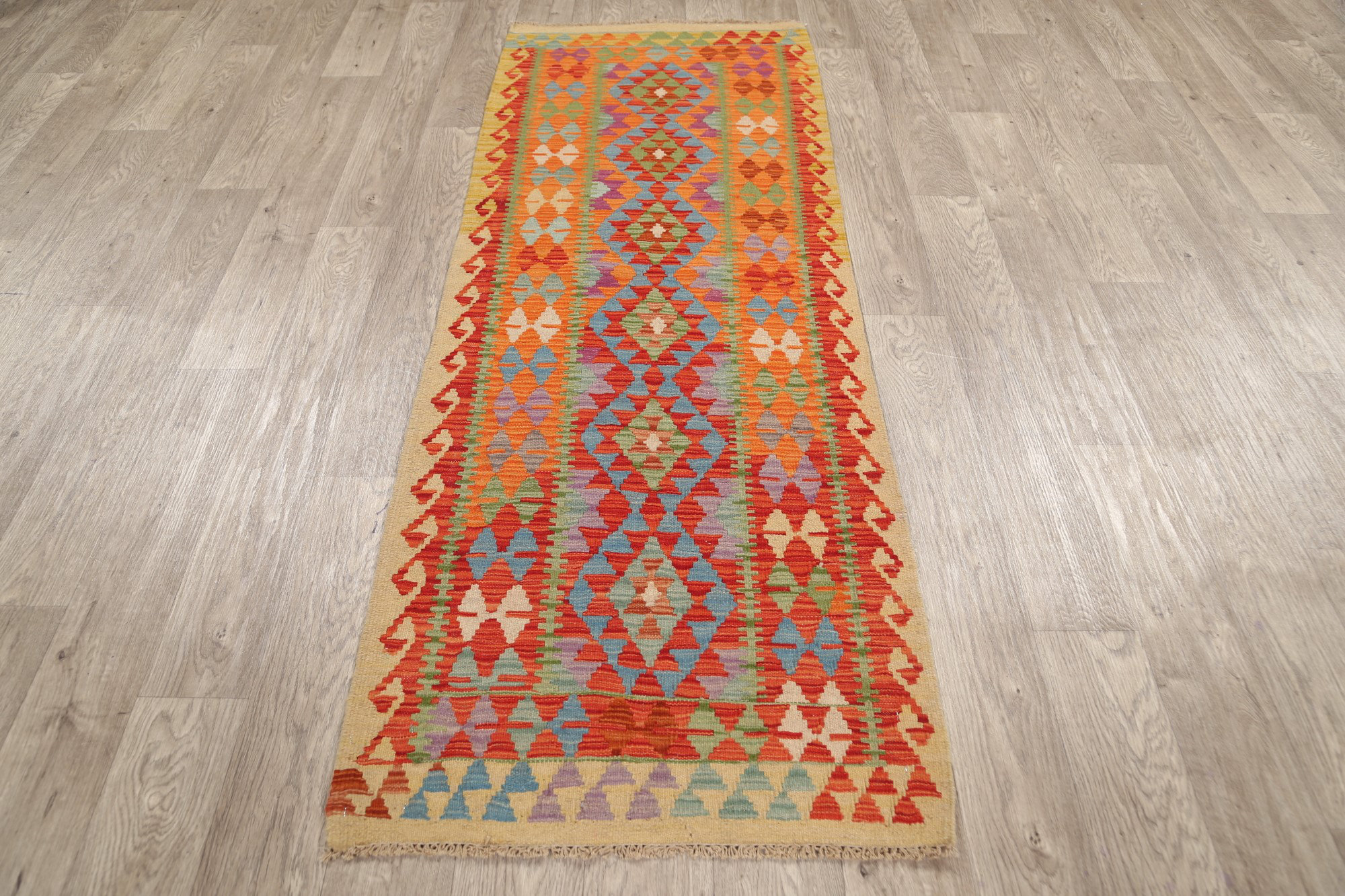 Rugsource Runner Oriental Handmade Kilim Wool Orange Area Rug Wayfair