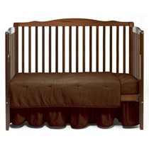 tan crib bedding