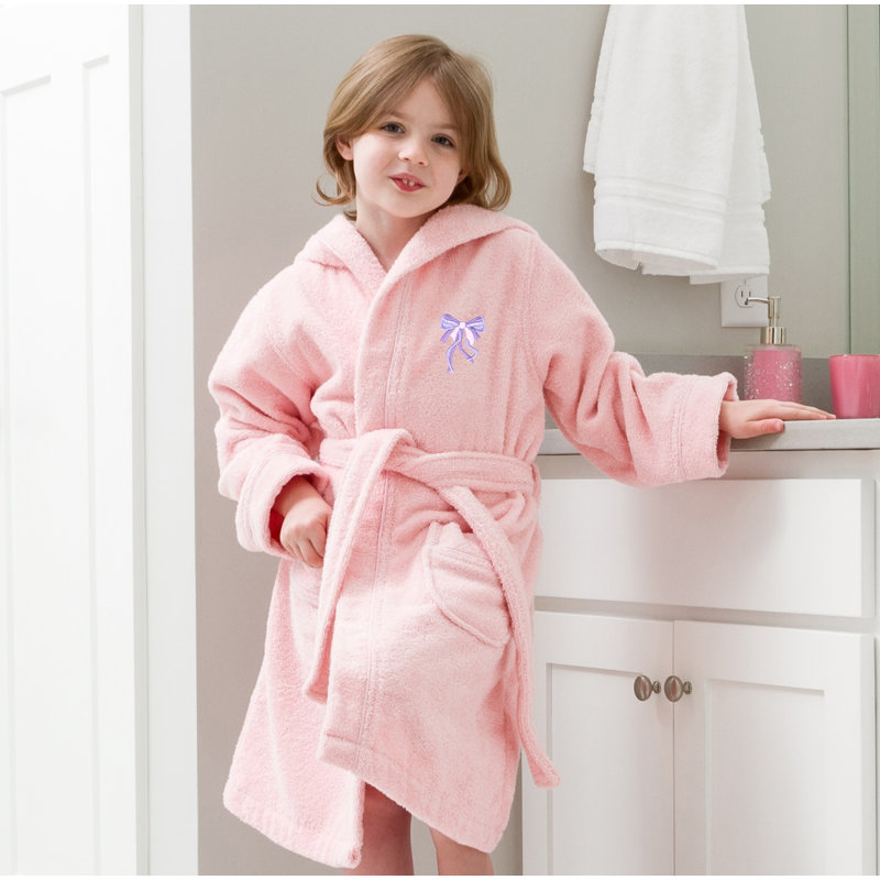 Harriet Bee Ashby Bow Design 100 Turkish Cotton Terry Cloth