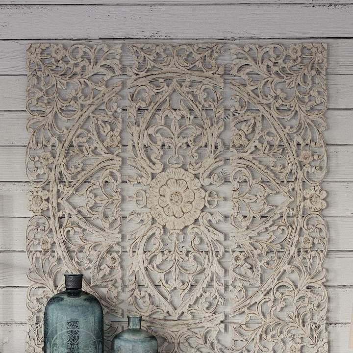 One Allium Way 3 Piece Wood Plaque Wall Décor Set Reviews Wayfair 3 Piece Wood Plaque Wall Décor Set