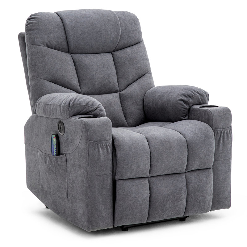 Latitude Run® Lorrimor Upholstered Recliner & Reviews | Wayfair