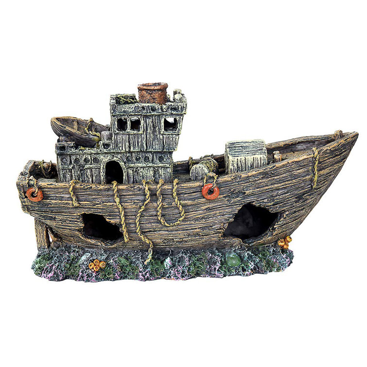 large fish tank decorations