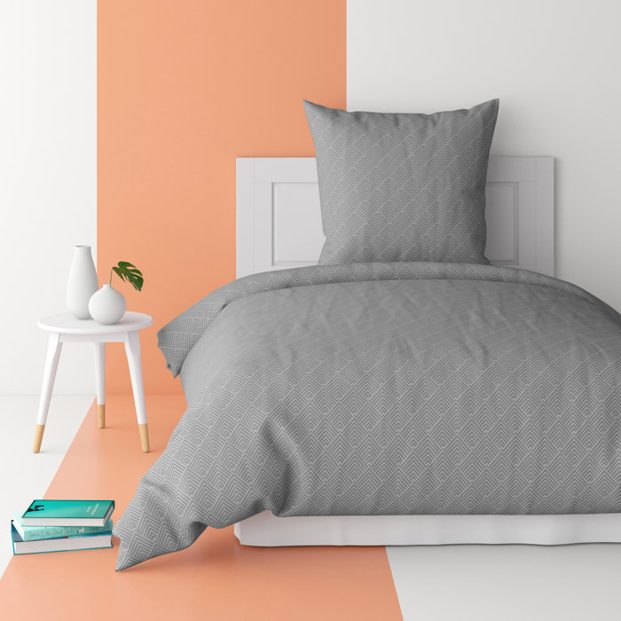 Mako-Satin-Bettwäsche CYGNUS - Hashtag Home