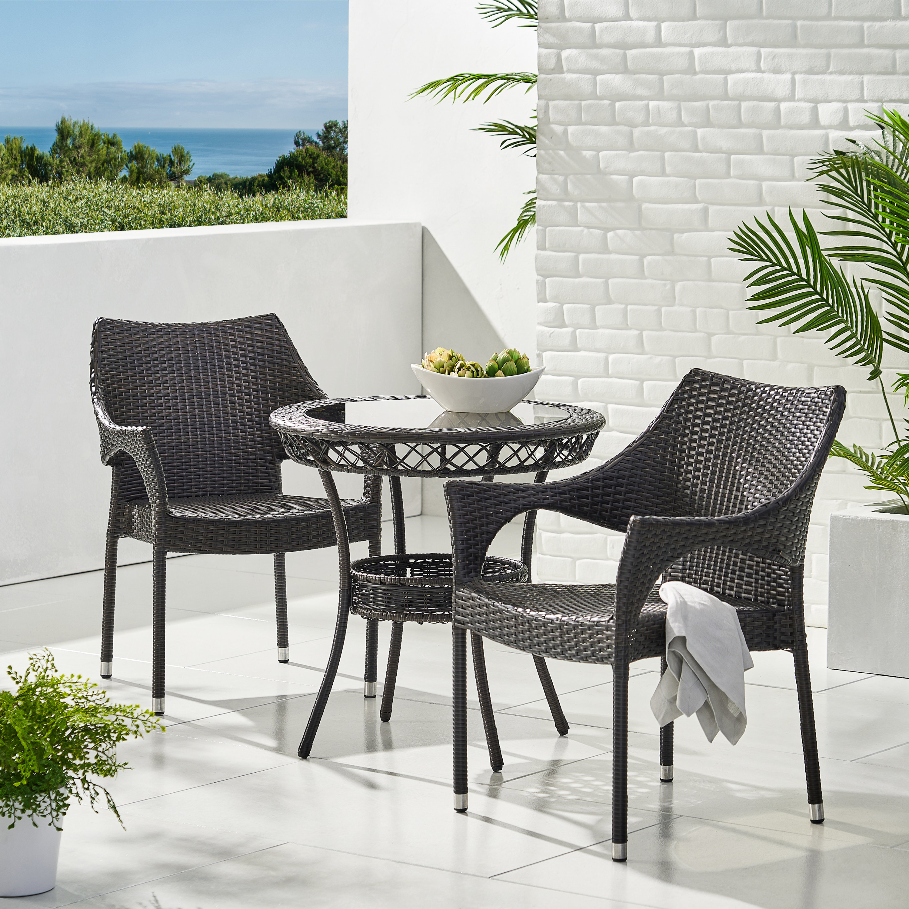 poolside bistro set