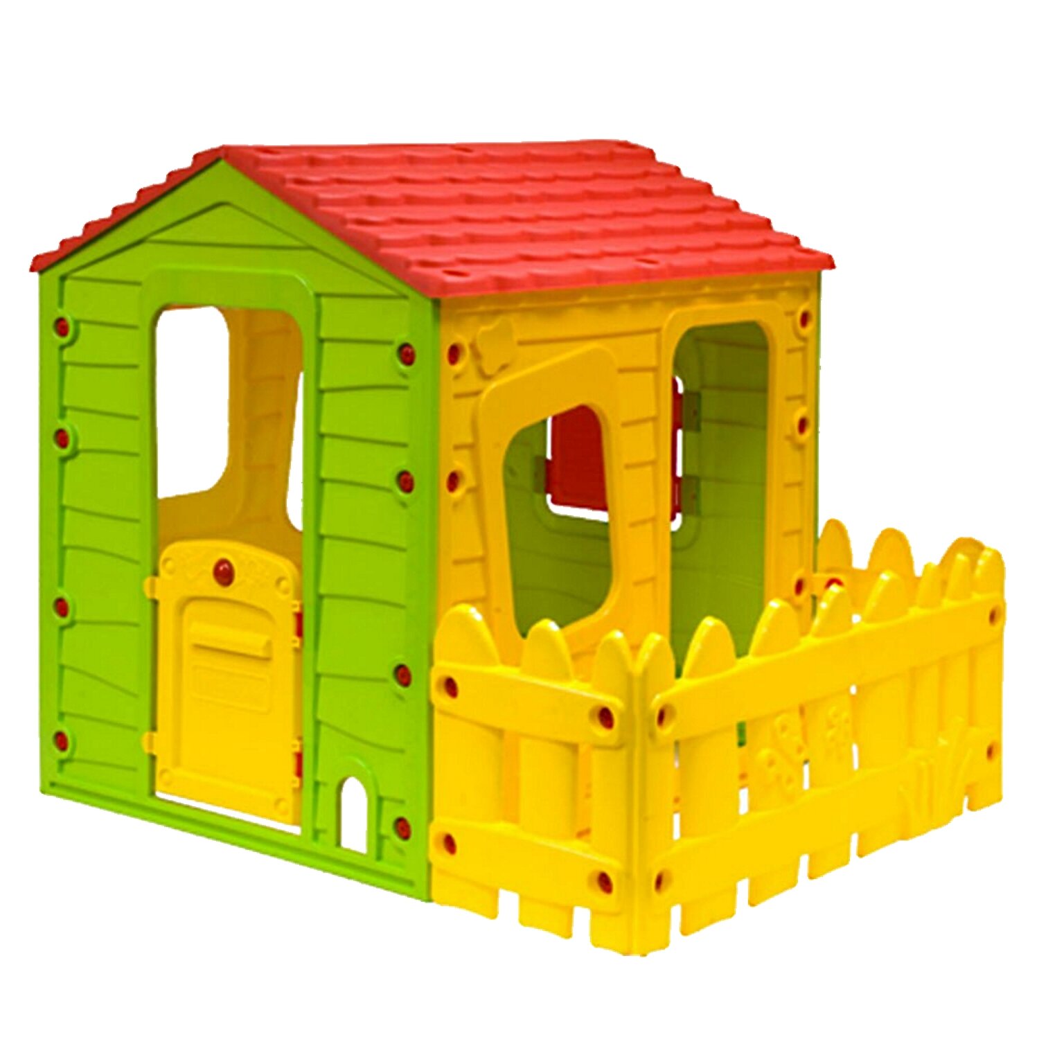 Dolu My First House with Fence Kids Playhouse Indoor Outdoor 2 Years 