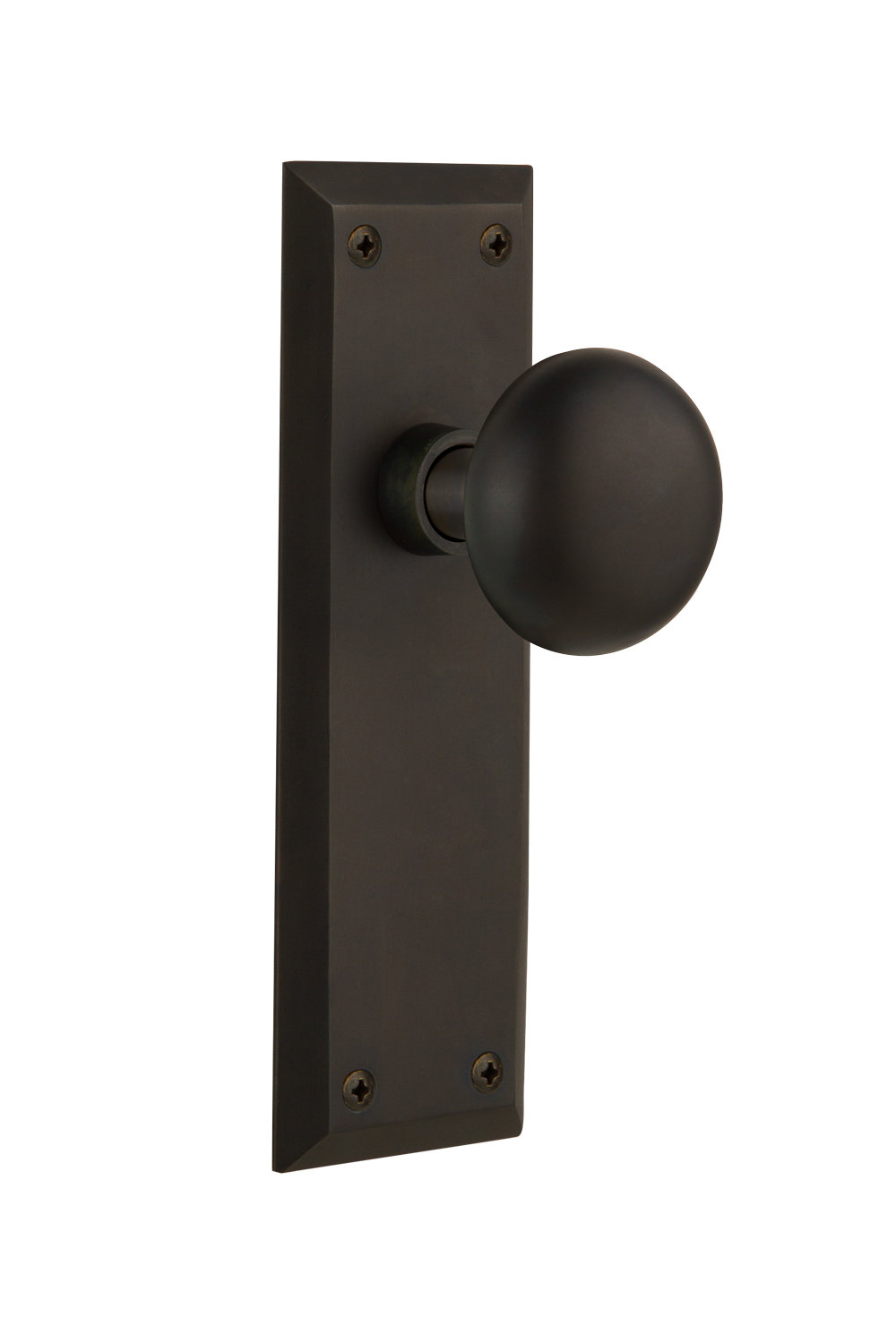 Nostalgic Warehouse New York Passage Door Knob With New York Long