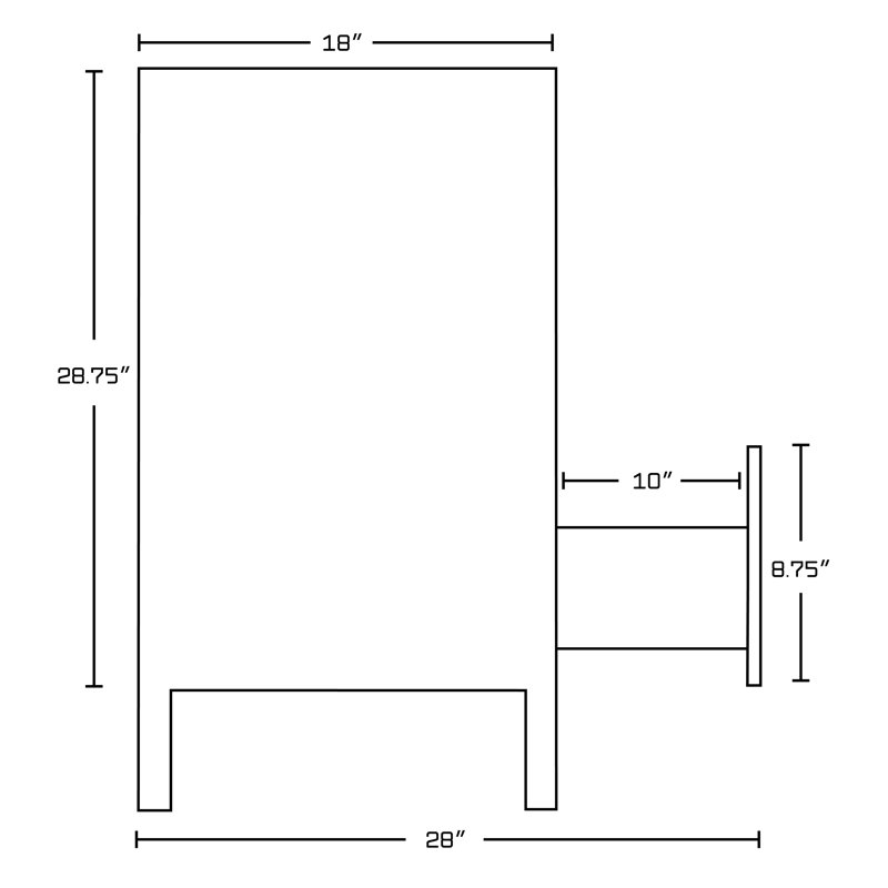 Royalpurplebathkitchen Nixon Floor Mount 24 Single Bathroom Vanity Set Wayfair